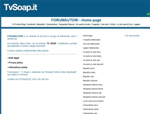 Tablet Screenshot of forumautori.com